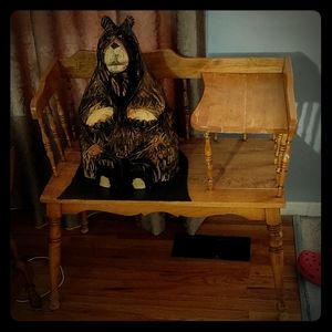 Vintage 1950 gossip chair